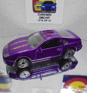 LOOSE HOT WHEELS PURPLE NISSAN 300ZX w/CHROME ULTRA HOTS