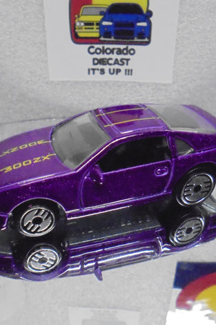 LOOSE HOT WHEELS PURPLE NISSAN 300ZX w/CHROME ULTRA HOTS