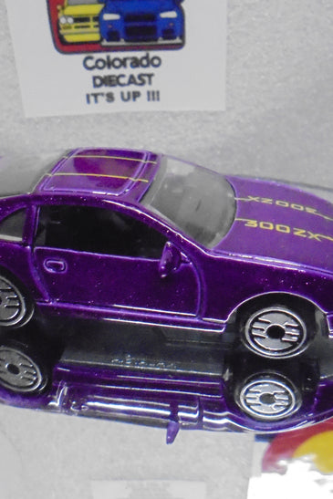 LOOSE HOT WHEELS PURPLE NISSAN 300ZX w/CHROME ULTRA HOTS