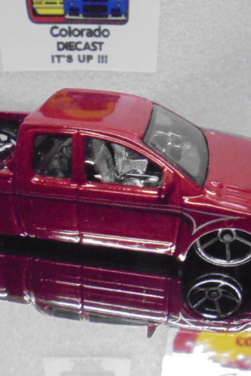 LOOSE HOT WHEELS RED NISSAN TITAN TRUCK