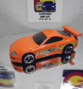 LOOSE HOT WHEELS ORANGE F&F TOYOTA SUPRA