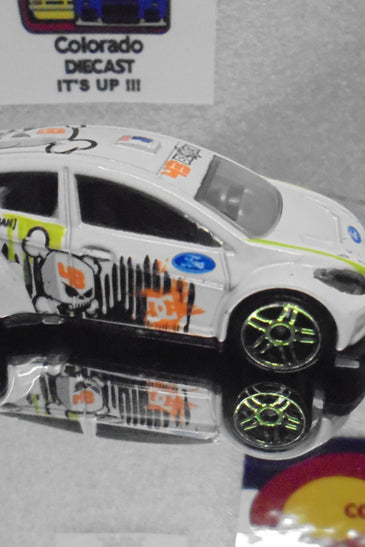 LOOSE HOT WHEELS WHITE KEN BLOCK '12 FORD FIESTA