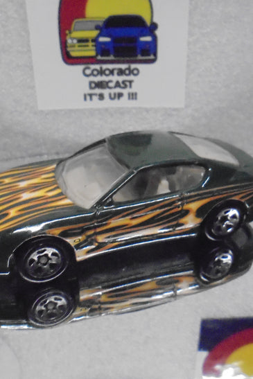 LOOSE HOT WHEELS GREEN FERRARI 456M