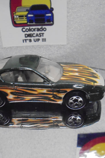 LOOSE HOT WHEELS GREEN FERRARI 456M