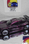 LOOSE HOT WHEELS MAROON MERCEDES CLK LM