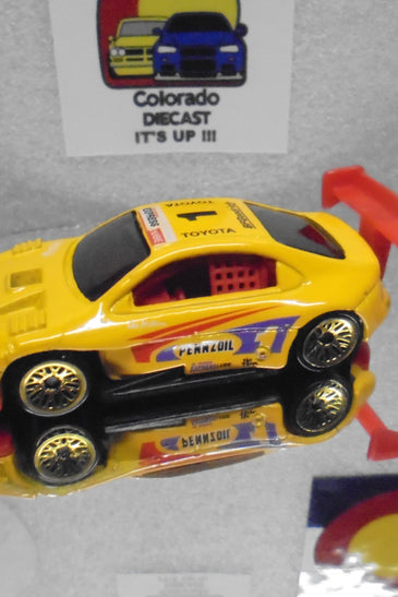 LOOSE HOT WHEELS YELLOW TOYOTA PIKES PEAK CELICA