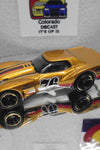 LOOSE HOT WHEELS GOLD '76 GREENWOOD CORVETTE
