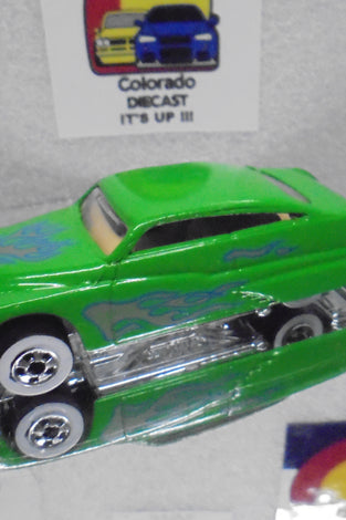 LOOSE HOT WHEELS MEAN GREEN PURPLE PASSION w/WHITE WALLS