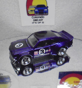 LOOSE HOT WHEELS PURPLE MAZDA RX-3 w/RR'S