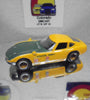 LOOSE HOT WHEELS YELLOW/GREEN TOYOTA 20000GT w/RR'S