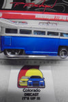 HOT WHEELS Phil's Garage CHASE Blue Volkswagen T1 Drag Bus