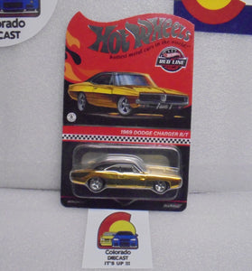 HOT WHEELS RLC Gold 1969 DOdge Charger R/T