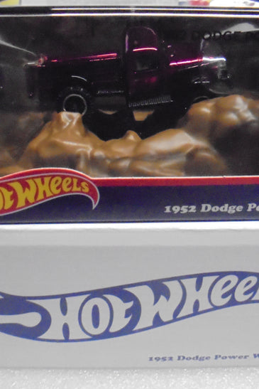 HOT WHEELS RLC Red 1952 Dodge Power Wagon w/Real Riders
