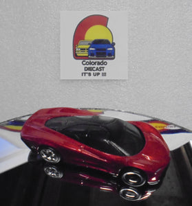 Hot Wheels Premium Red McLaren Speedtail w/Real Riders