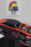 Hot Wheels RLC Orange Chrome Custom '69 Dodge Charger w/Real Riders