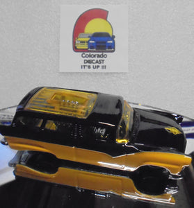 Hot Wheels Phil's Garage CHASE Black/Yellow 8 Crate w/Real Riders