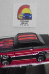 Hot Wheels Phil's Garage CHASE Black/Red '66 Chevy Nova w/Real Riders