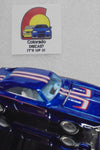 Hot Wheels Phil's Garage CHASE Blue '69 Dodge Charger w/Real Riders