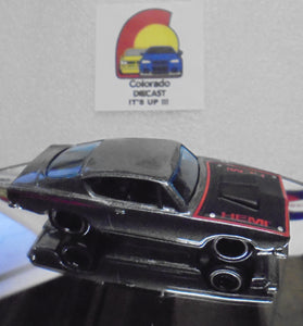 Hot Wheels Phil's Garage CHASE Grey HEMI Cuda w/Real Riders