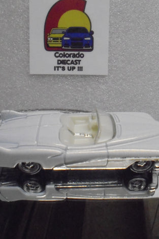 Hot Wheels Larry's Garage CHASE White '51 Buick LeSabre w/Real Riders