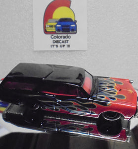 Hot Wheels Larry's Garage CHASE Black Custom '66 Pontiac GTO Wagon w/Real Riders