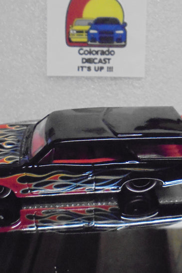 Hot Wheels Larry's Garage CHASE Black Custom '66 Pontiac GTO Wagon w/Real Riders