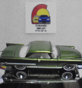 Hot Wheels Larry's Garage CHASE Green Chrysler 300C w/Real Riders
