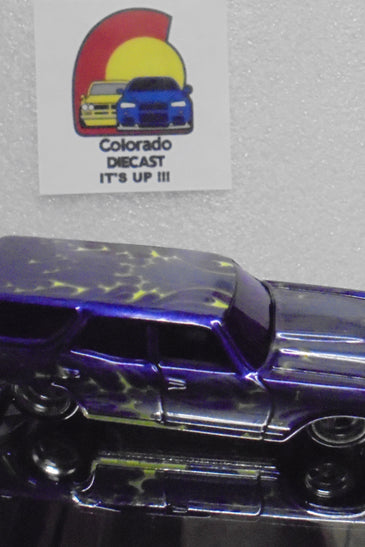WAYNE'S GARAGE '70 CHEVELLE SS WAGON （黄） 70 Chevelle SS Wagon #21 * Yellow * Hot Wheels Garage
