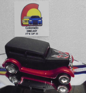 Hot Wheels Larry's Garage CHASE Black '34 Ford Sedan Delivery w/Real Riders