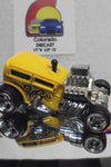 Hot Wheels Larry's Garage Yellow Shift Kicker w/Real Riders