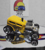 Hot Wheels Larry's Garage Yellow Shift Kicker w/Real Riders