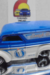 Hot Wheels Larry's Garage CHASE Blue/White Dairy Delivery w/Real Riders