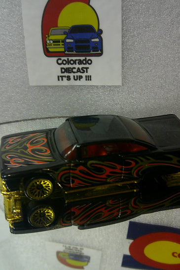 LOOSE HOT WHEELS BLACK '59 CHEVY IMPALA LOWRIDER