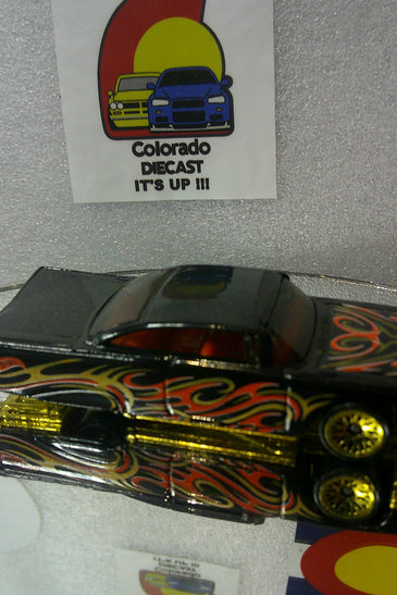 LOOSE HOT WHEELS BLACK '59 CHEVY IMPALA LOWRIDER