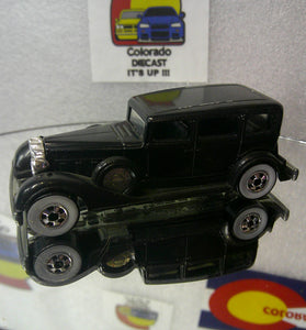 LOOSE HOT WHEELS BLACK CLASSIC PACKARD w/WHITEWALLS