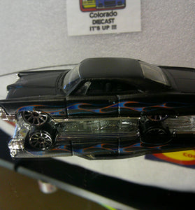 LOOSE HOT WHEELS BLACK '65 PONTIAC BONNEVILLE MYSTERY CAR