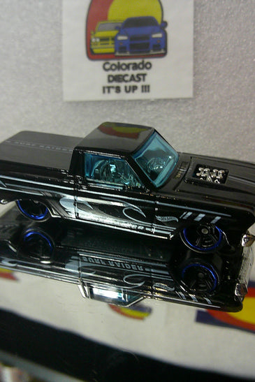 LOOSE HOT WHEELS BLACK '65 FORD RANCHERO