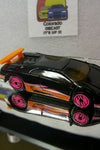 LOOSE HOT WHEELS REVEALERS BLACK LAMBORGHINI DIABLO w/PINK ULTRA HOTS