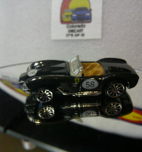 LOOSE HOT WHEELS BLACK FERRARI 250 MYSTERY CAR