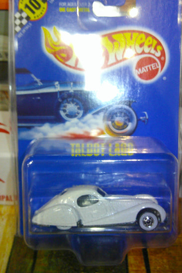 HOT WHEELS #22 WHITE TALBOT LAGO w/WHITEWALLS