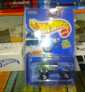 HOT WHEELS #6 BLUE BLAZER 4X4 w/CT WHEELS