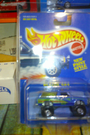 HOT WHEELS #6 BLUE BLAZER 4X4 w/CT WHEELS