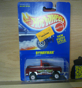 HOT WHEELS #77 MAROON BYWAYMAN TRUCK