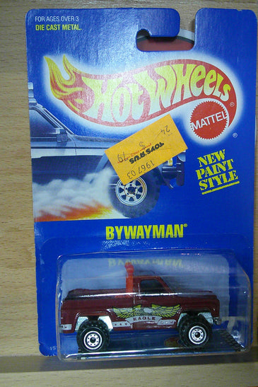 HOT WHEELS #77 MAROON BYWAYMAN TRUCK