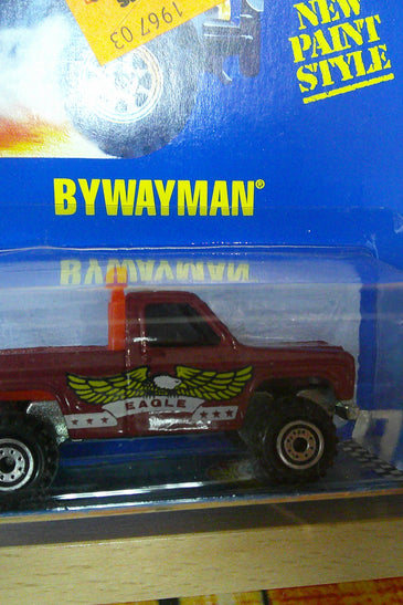 HOT WHEELS #77 MAROON BYWAYMAN TRUCK