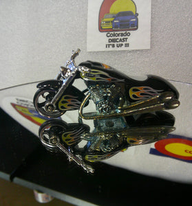 LOOSE HOT WHEELS BLACK NEW MILLENIUM SCORCHIN SCOOTER