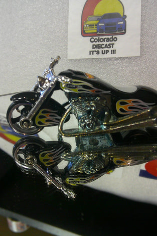 LOOSE HOT WHEELS BLACK NEW MILLENIUM SCORCHIN SCOOTER