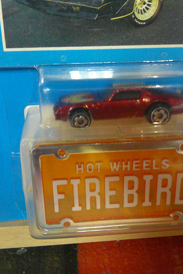 1989 HOT WHEELS MICRO PARK N PLATES RED FIREBIRD