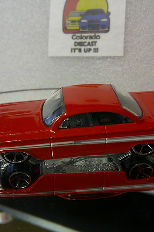 LOOSE HOT WHEELS RED FAST & FURIOUS '61 CHEVY IMPALA