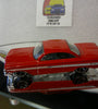 LOOSE HOT WHEELS RED '68 FORD MUSTANG METAL BASE OPENING HOOD